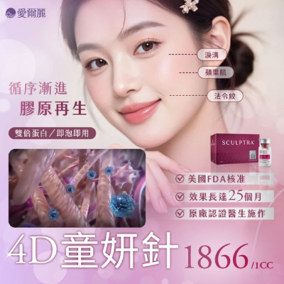 舒顏萃 Sculptra｜4D童妍針